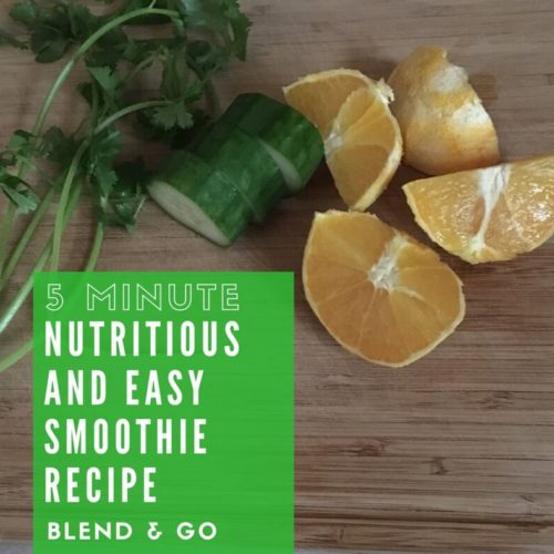 Orange Chelation Smoothie